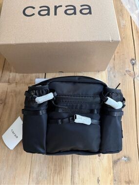 Caraa Travel Waistbag, Black, NWT
